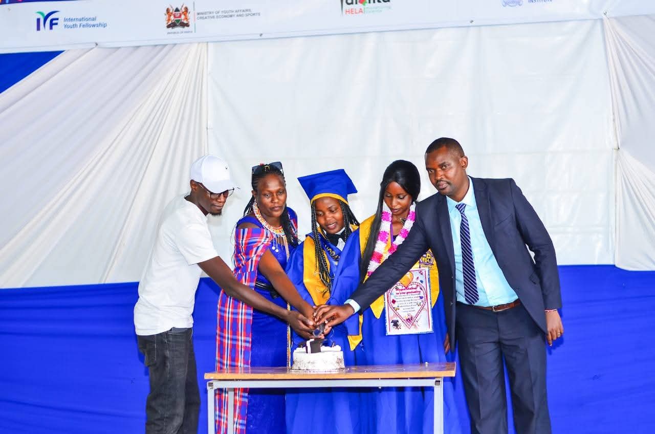 Arizona International College Joins IYF in Celebrating Youth Graduation and Empowerment in Kitengela