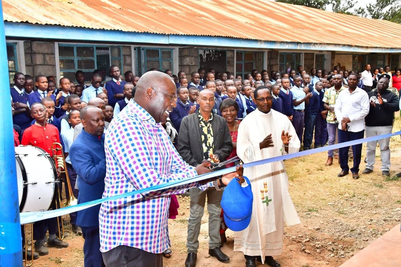 Hon. Dr. Makali Mulu Commissions Education Projects in Kyangwithya West