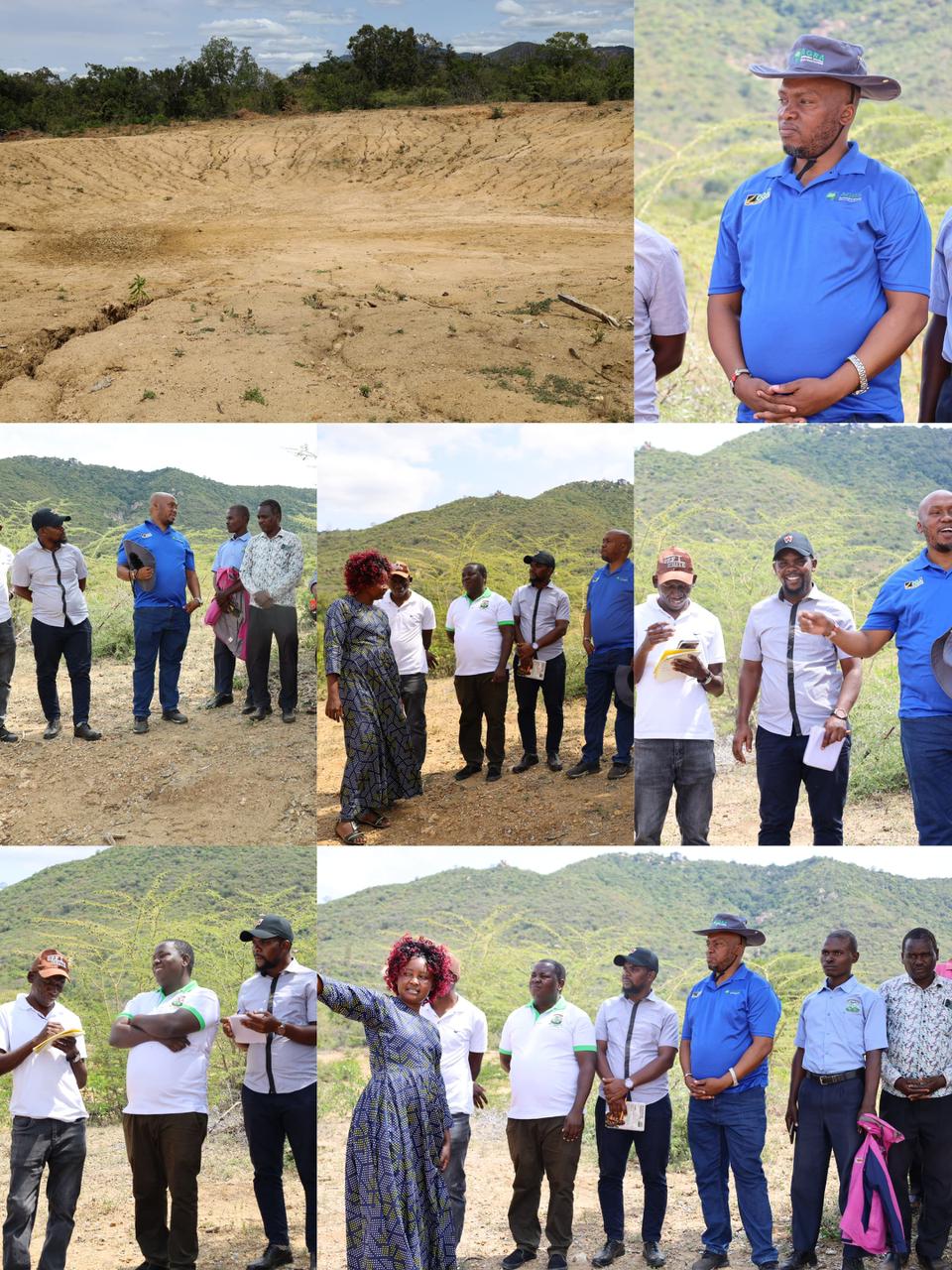 Kitui Agriculture CEC Assesses Breached Earth Dam in Mwingi Central