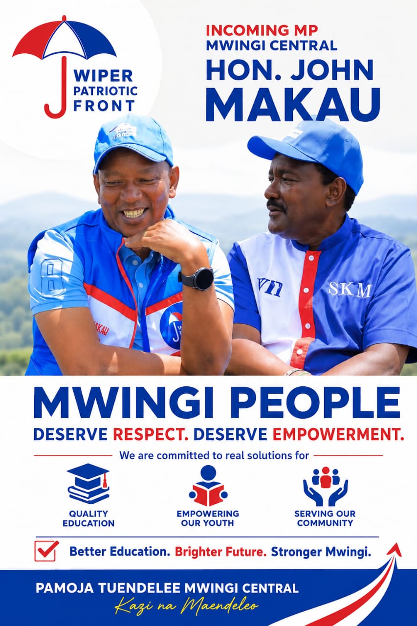 John Makau Receives Widespread Endorsement for Mwingi Central MP Seat Ahead of 2027 Elections