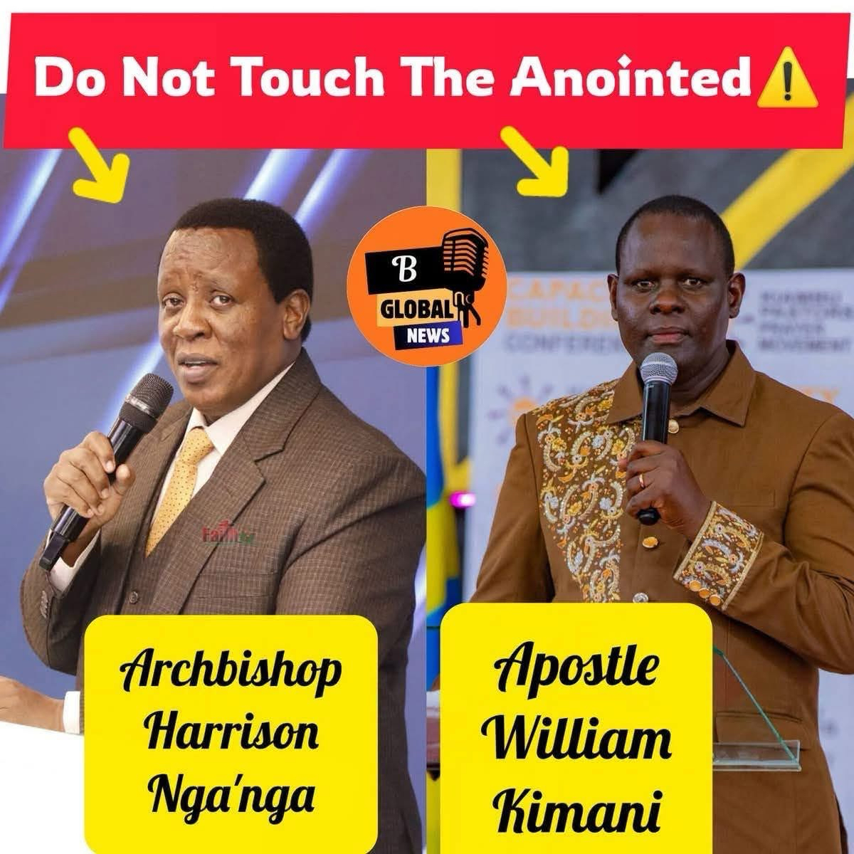 Touch Not the Lord’s Anointed’- Faithful Rallies Behind Archbishop Harrison Ng’ang’a