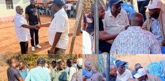 SAMMY MUTEA HOLDS KITUI EAST CONSULTATIONS DURING BURIAL CEREMONY IN VOO