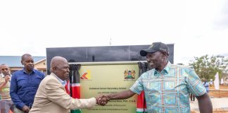 RUTO COMMISSIONS MODERN KATHEKANI SENIOR SCHOOL IN MAKUENI